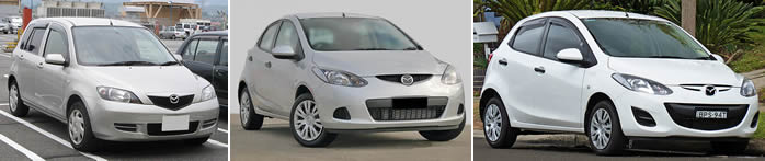 Mazda 2 tow bars vehicle image Mazda 2 tow bars vehicle image